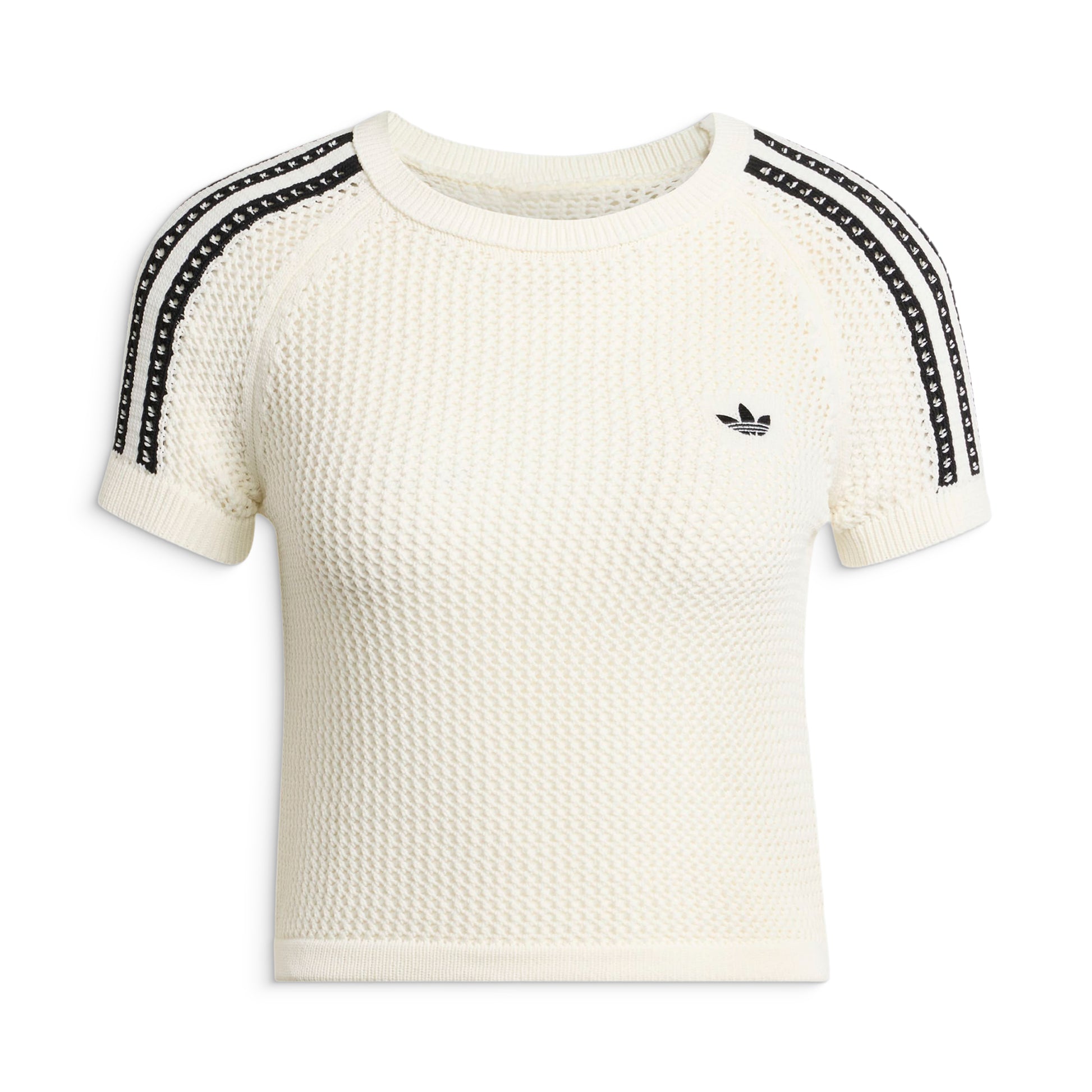 Adidas Originals Crochet Tee Off White  - KE0200