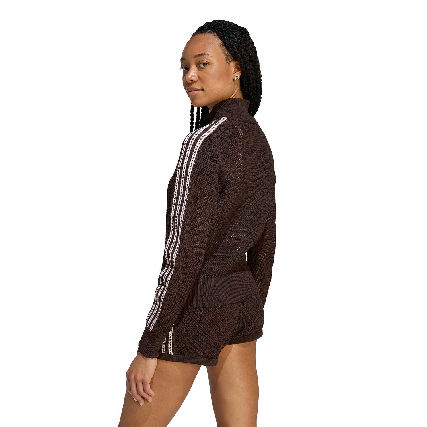 adidas Crochet TT Aurora Coffee Para Mulher | XTREME