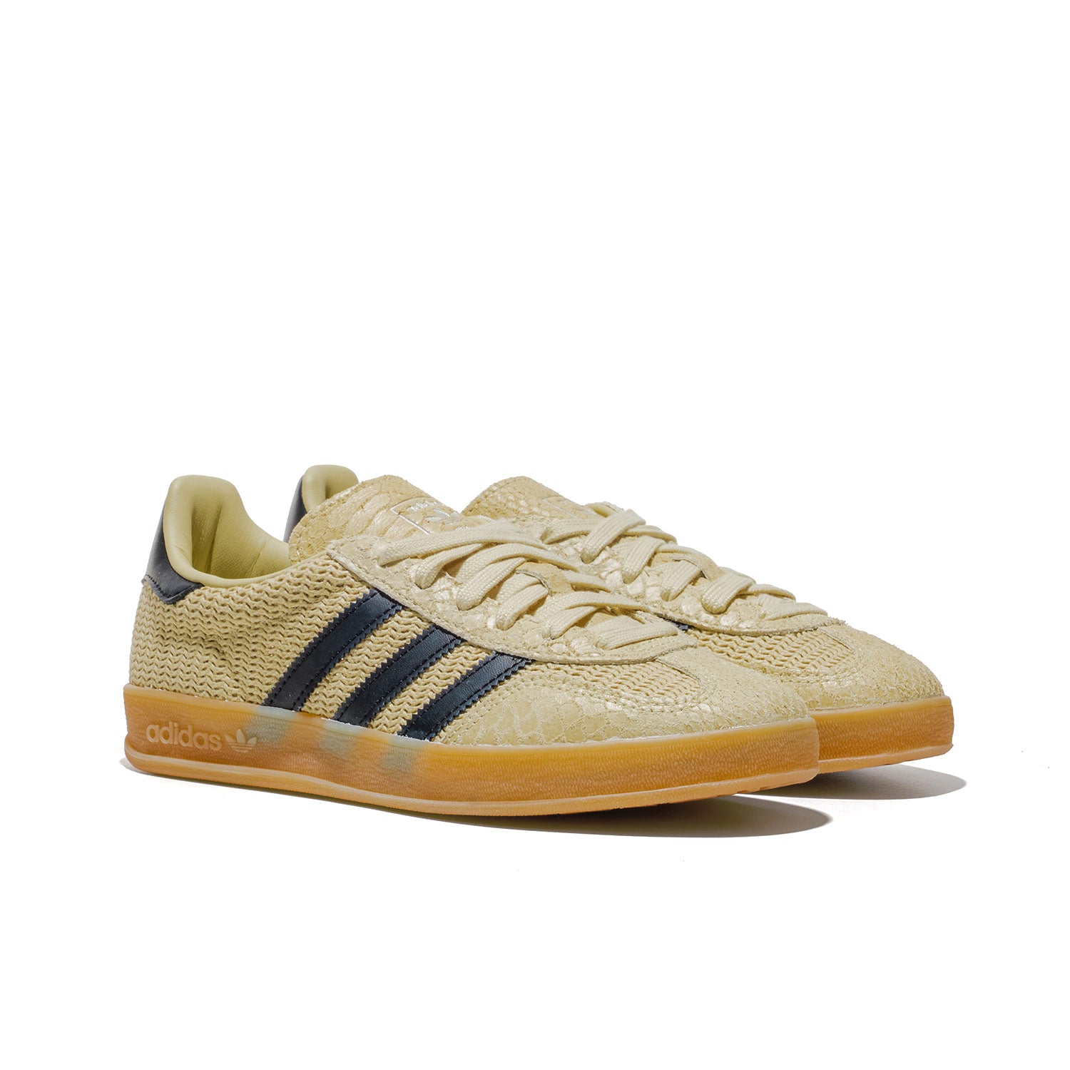 Adidas Originals Gazelle Indoor Dual Yellow/Core Black/Gum  - KH9702