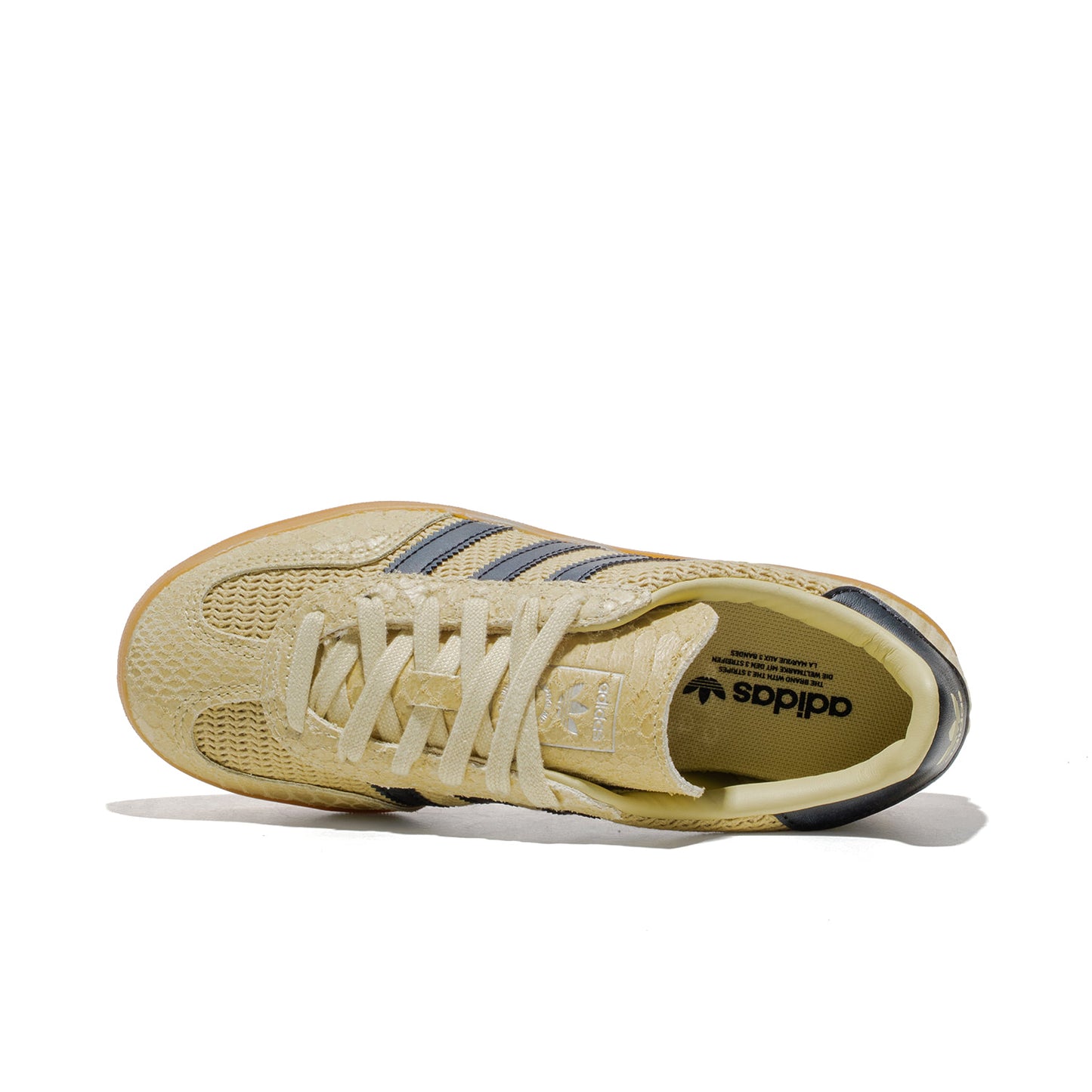 Adidas Originals Gazelle Indoor Dual Yellow/Core Black/Gum  - KH9702