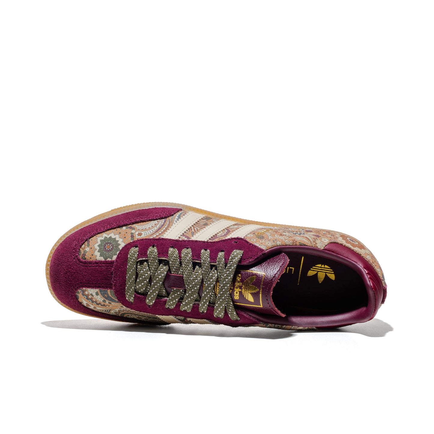 Adidas Originals Samba OG W Maroon/Warm Vanilla/Olive Strata  - KH9802