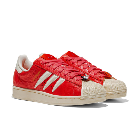 Adidas Originals Pokémon Superstar II Preloved Scarlet/Cream  - KI2856