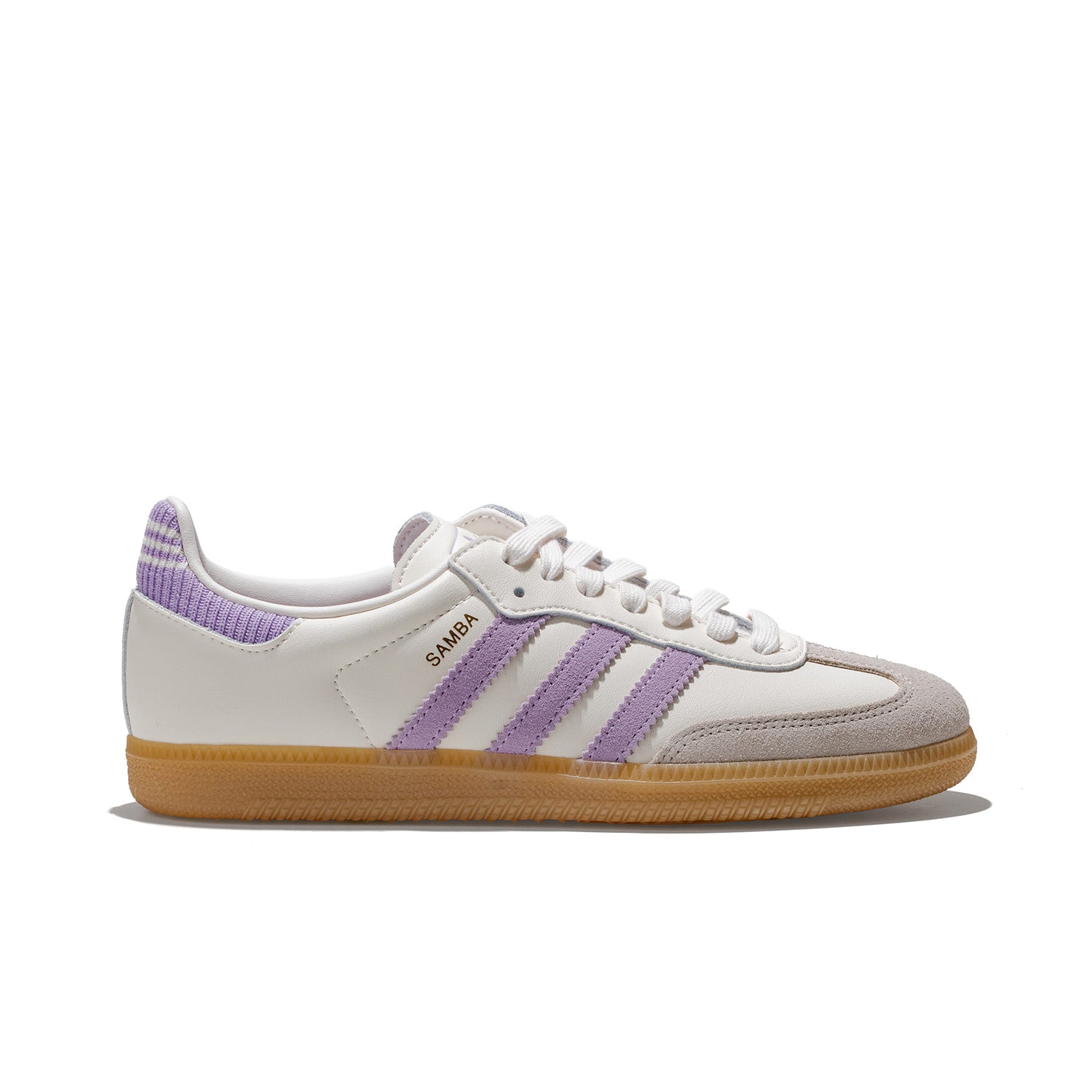 Adidas Originals Samba OG J Cloud White/Powder Plum/Gum  - KI4172