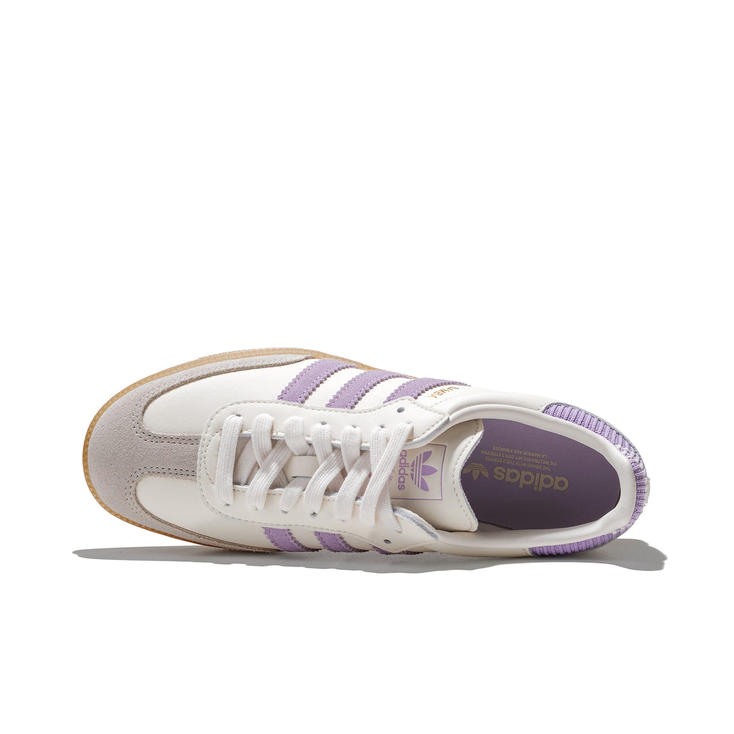 Adidas Originals Samba OG J Cloud White/Powder Plum/Gum  - KI4172