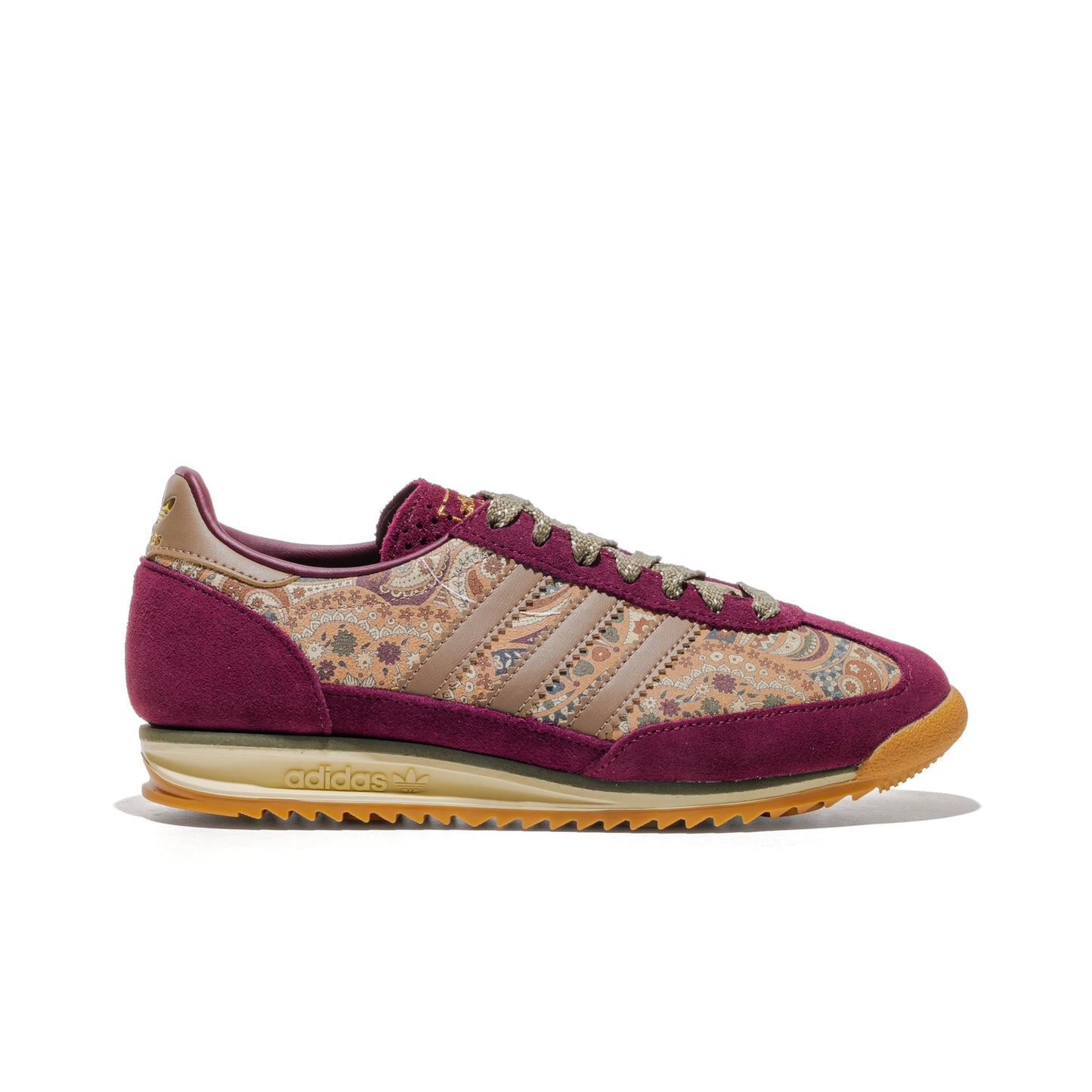 Adidas Originals SL 72 OG W Maroon/Khaki Six/Olive Strata  - KI4804