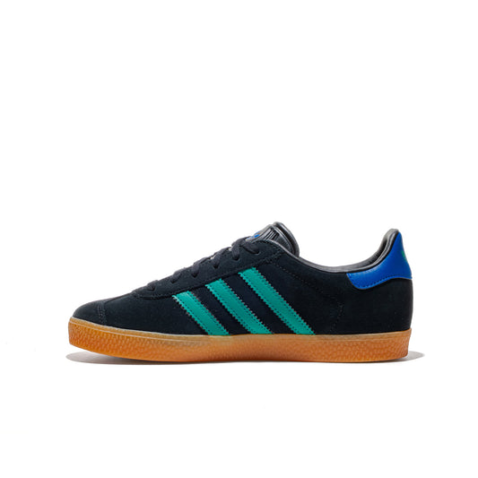 Adidas Originals Gazelle J Core Black/Equipment Green/Blue  - KI7131