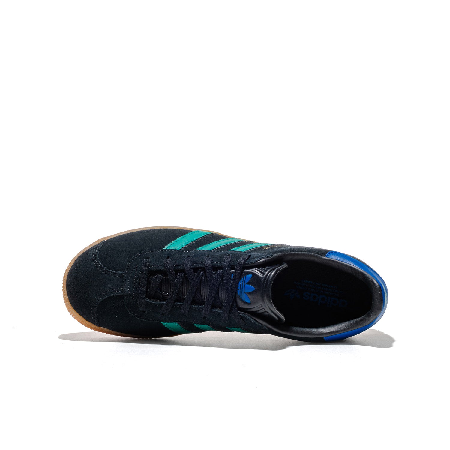 Adidas Originals Gazelle J Core Black/Equipment Green/Blue  - KI7131