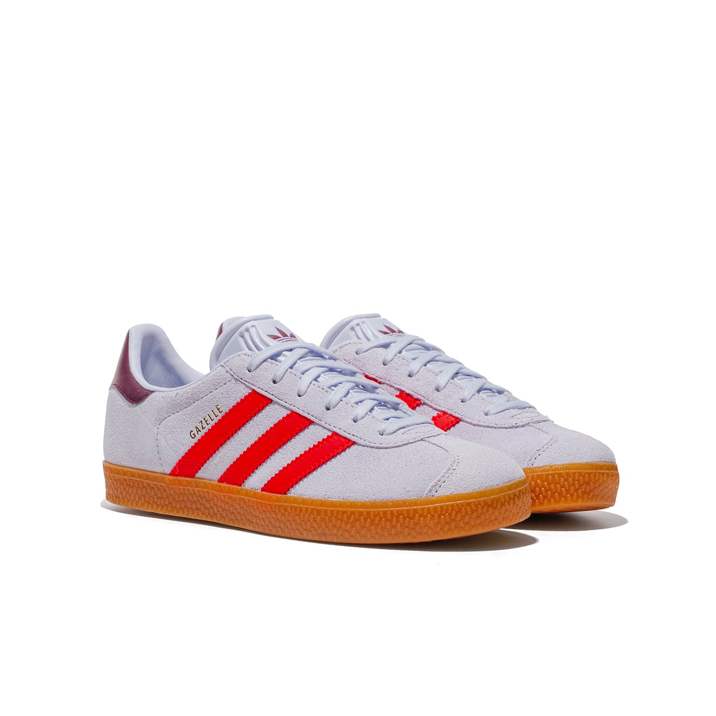 Adidas Originals Gazelle J Frozen Purple/Solar Turbo/Maroon  - KI7132