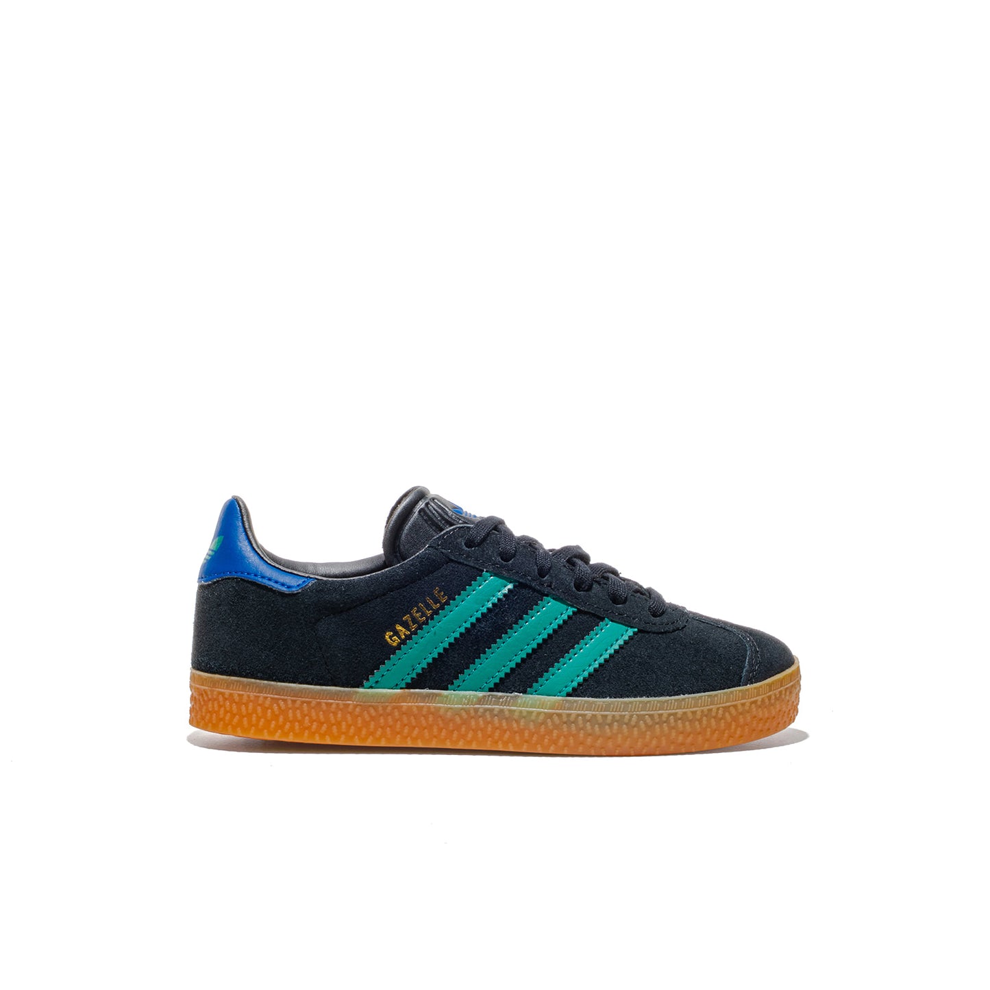 Adidas Originals Gazelle C Core Black/Equipment Green/Blue  - KI7134