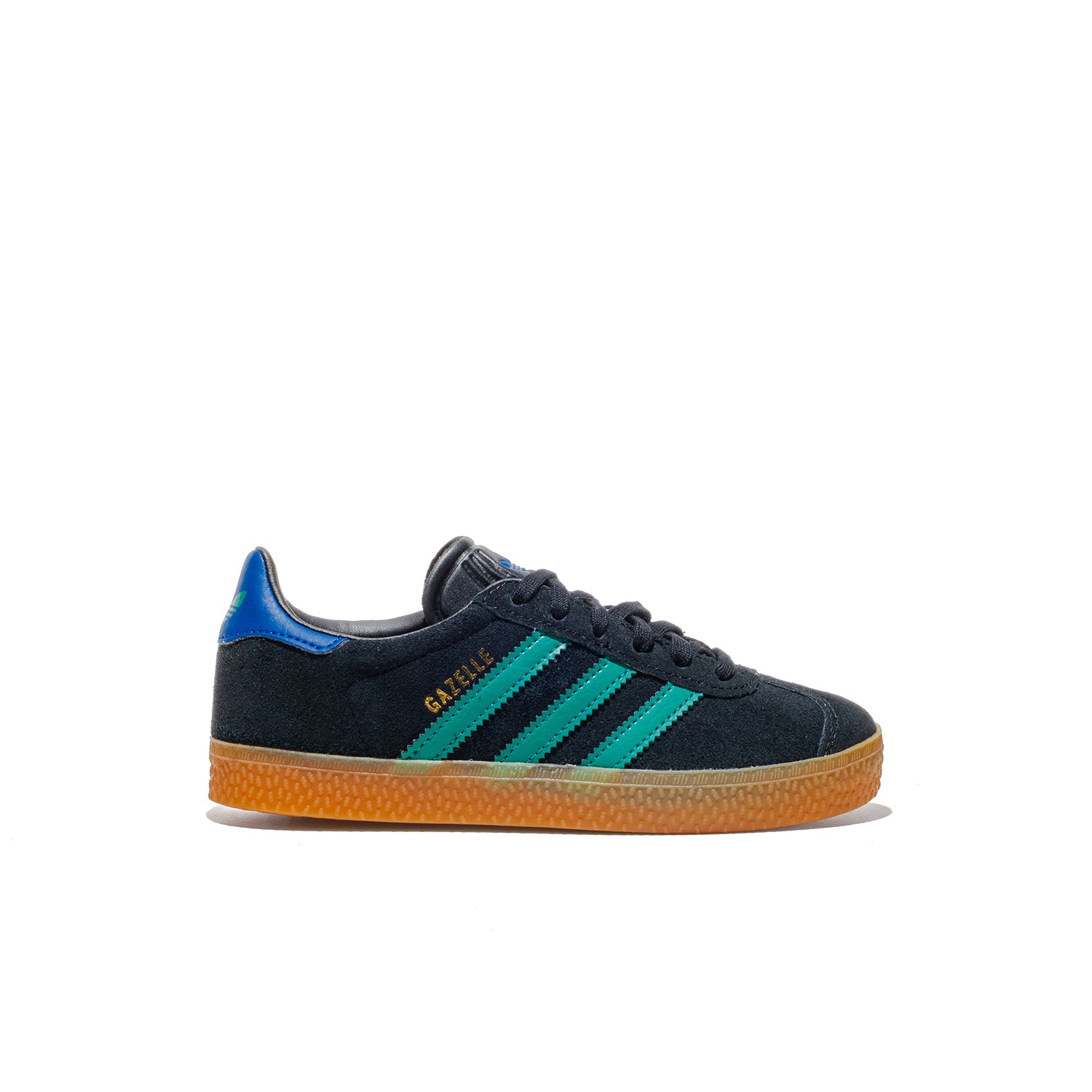 Adidas Originals Gazelle C Core Black/Equipment Green/Blue  - KI7134