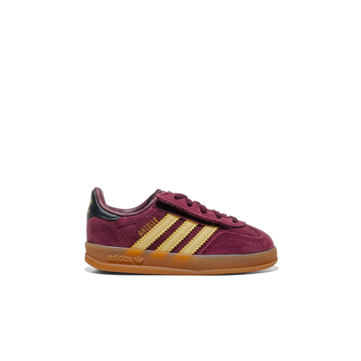 Adidas Originals Gazelle Indoor CF EL I Maroon/Almost Yellow  - KI7355