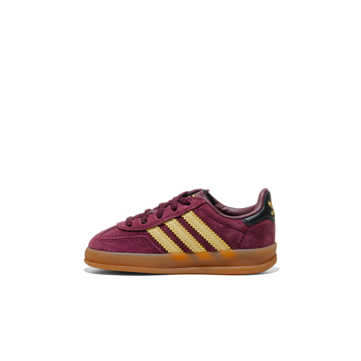 Adidas Originals Gazelle Indoor CF EL I Maroon/Almost Yellow  - KI7355