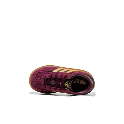 Adidas Originals Gazelle Indoor CF EL I Maroon/Almost Yellow  - KI7355