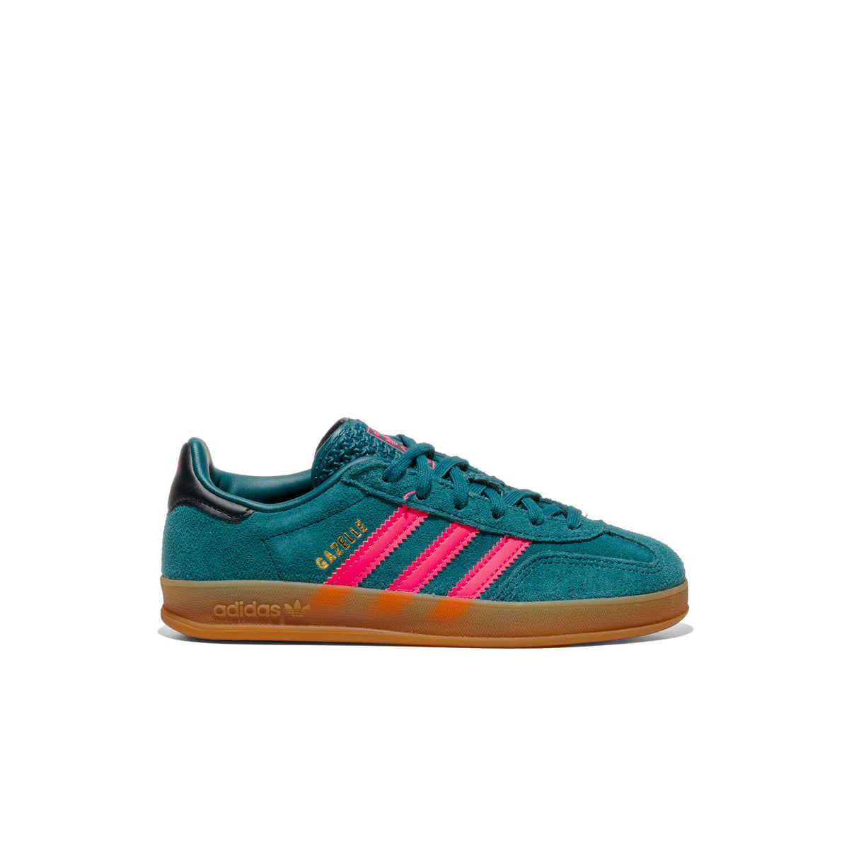 Adidas Originals Gazelle Indoor C Rich Green/Lucid Pink/Gold  - KI7357