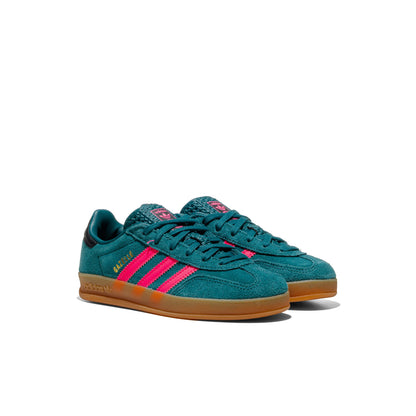 Adidas Originals Gazelle Indoor C Rich Green/Lucid Pink/Gold  - KI7357