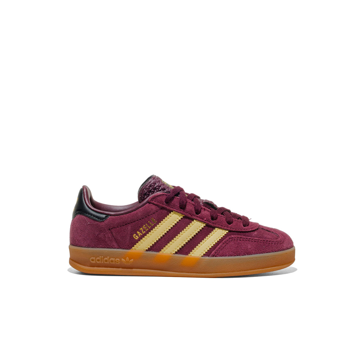 Adidas Originals Gazelle Indoor C Maroon/Almost Yellow/Gold  - KI7358