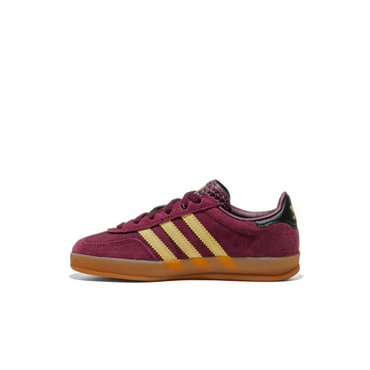Adidas Originals Gazelle Indoor C Maroon/Almost Yellow/Gold  - KI7358