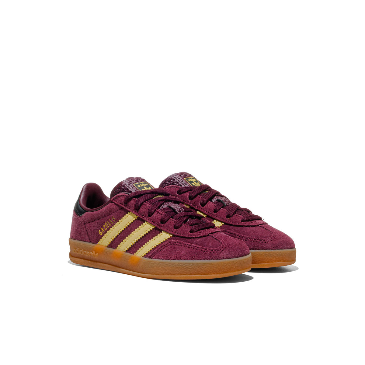Adidas Originals Gazelle Indoor C Maroon/Almost Yellow/Gold  - KI7358