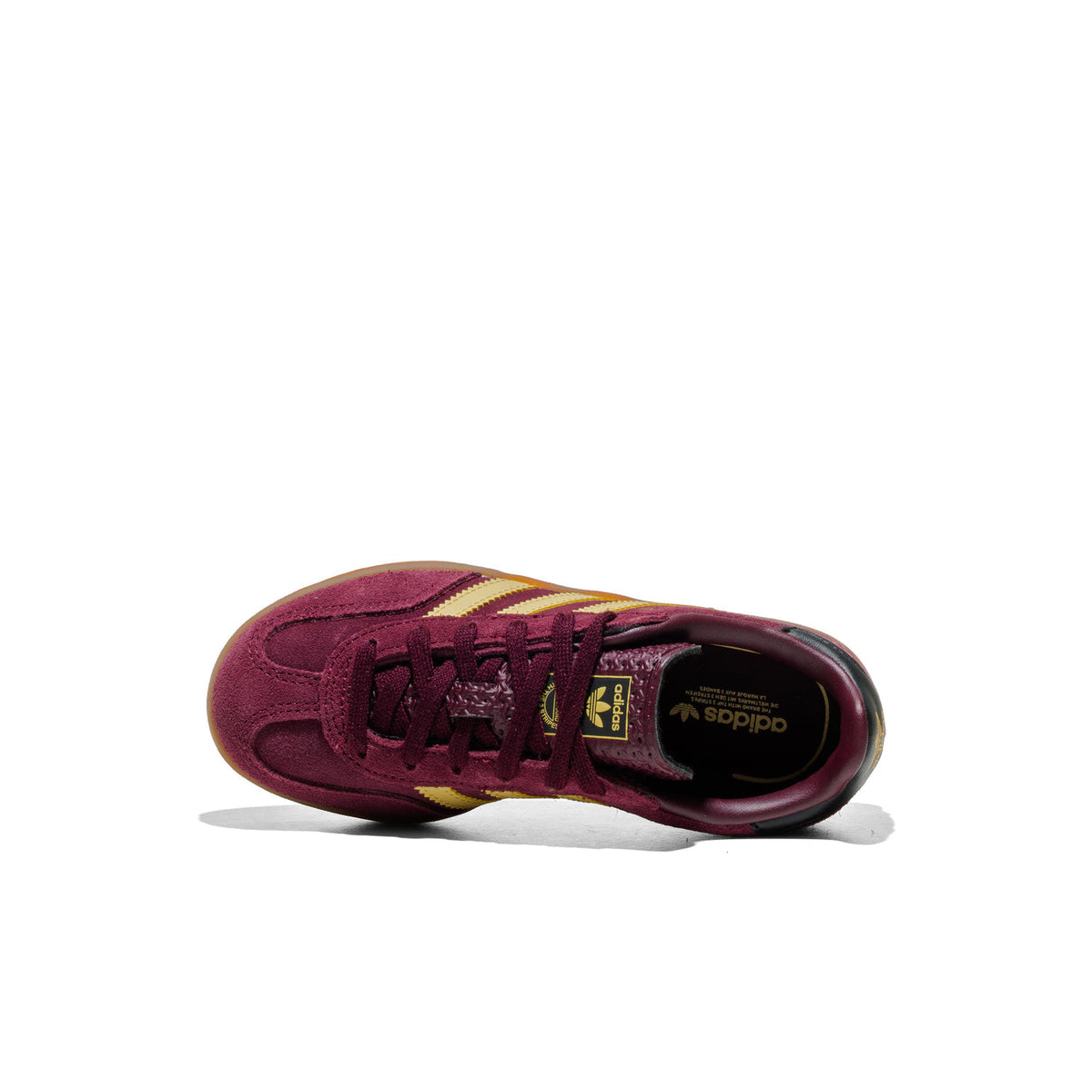 Adidas Originals Gazelle Indoor C Maroon/Almost Yellow/Gold  - KI7358