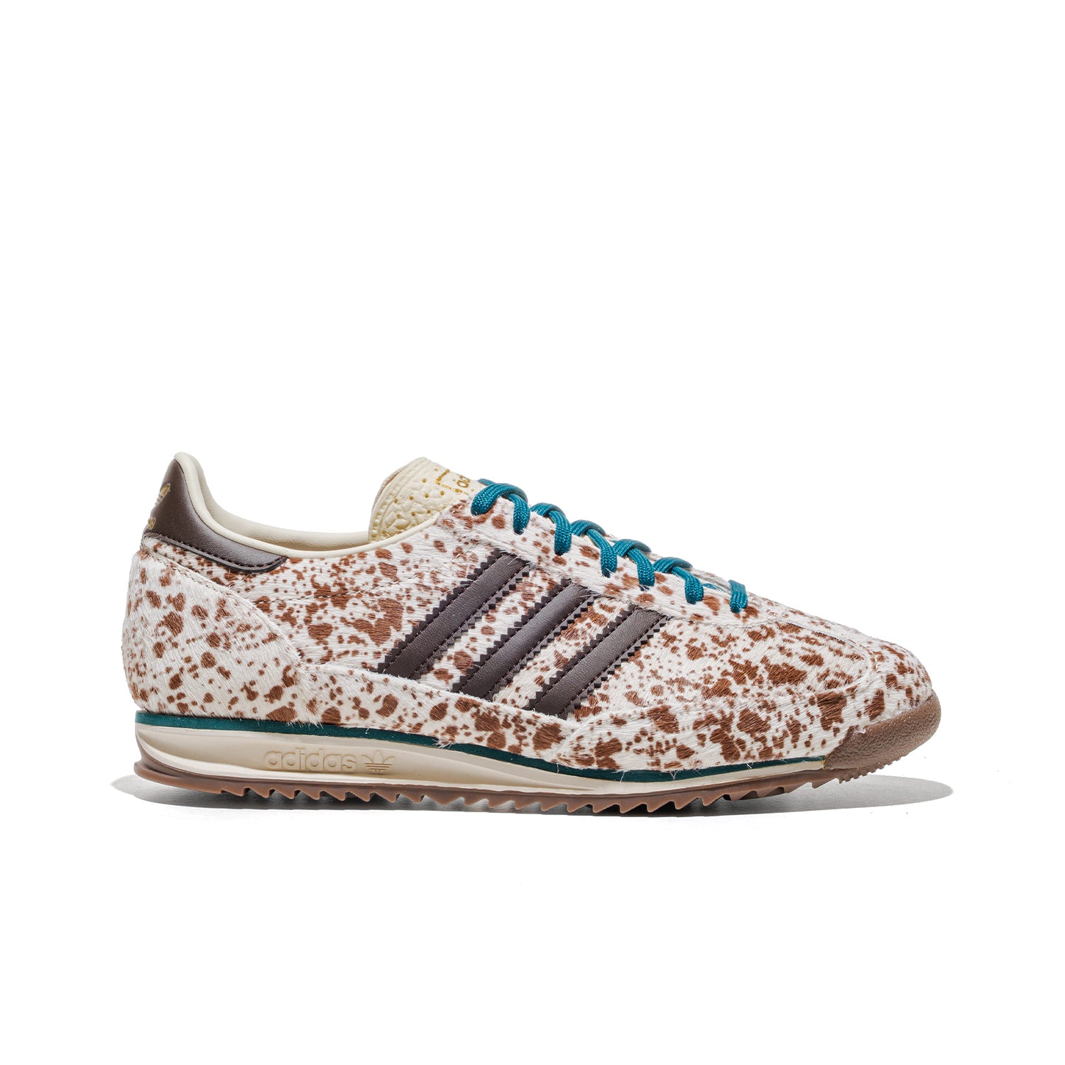 Adidas Originals SL 72 OG W Off White/Dark Brown/Rich Green  - KJ2287