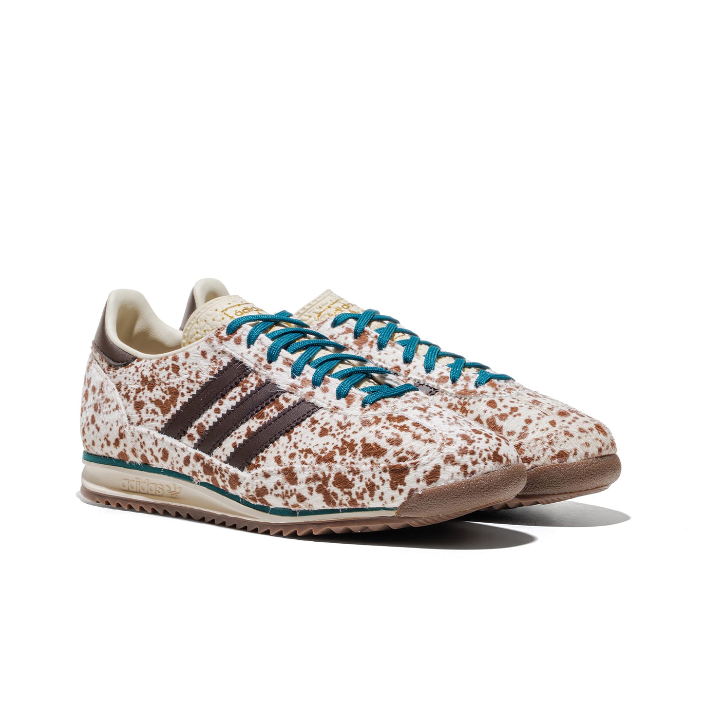 Adidas Originals SL 72 OG W Off White/Dark Brown/Rich Green  - KJ2287