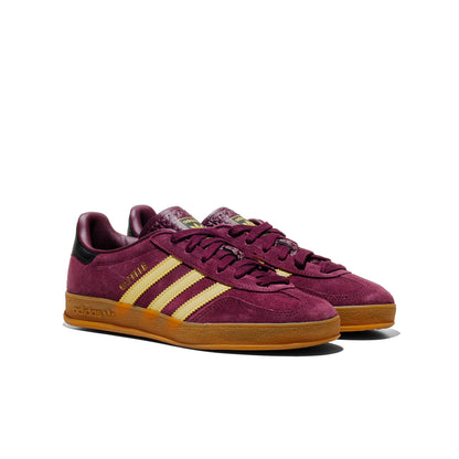 Adidas Originals Gazelle Indoor J Maroon/Almost Yellow/Gold  - KJ2291