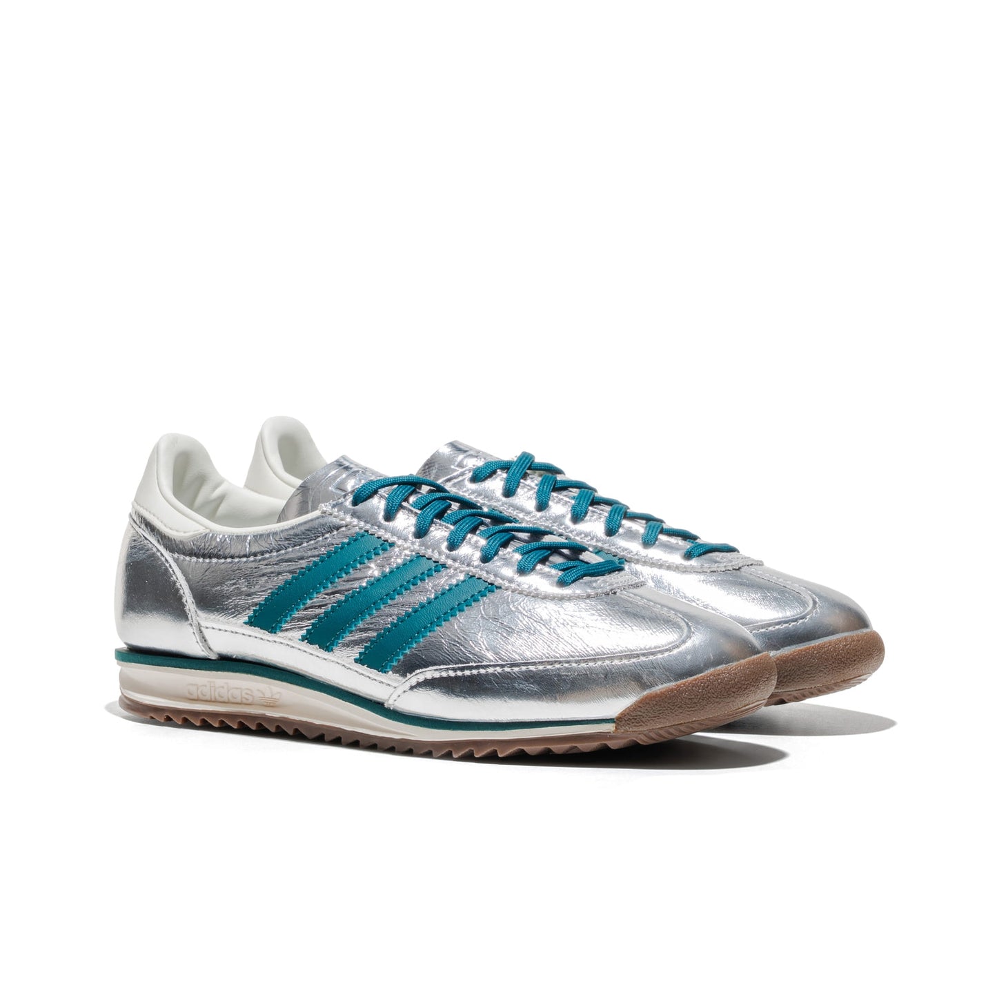 Adidas Originals SL 72 OG W Silver Metallic/Rich Green/White  - KJ2293