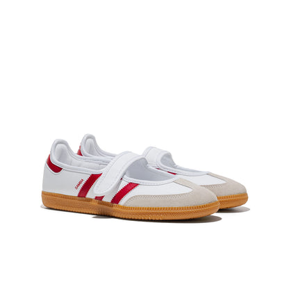 Adidas Originals Samba Jane J Ftwr White/Team Victory Red  - KJ2658