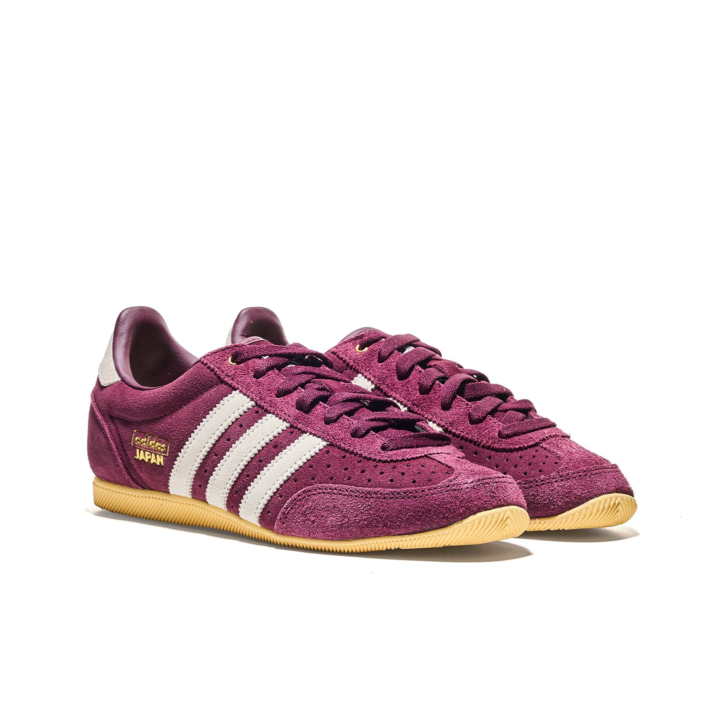 Adidas Originals Japan W Maroon/Cream White/Gold Metallic  - KJ6153