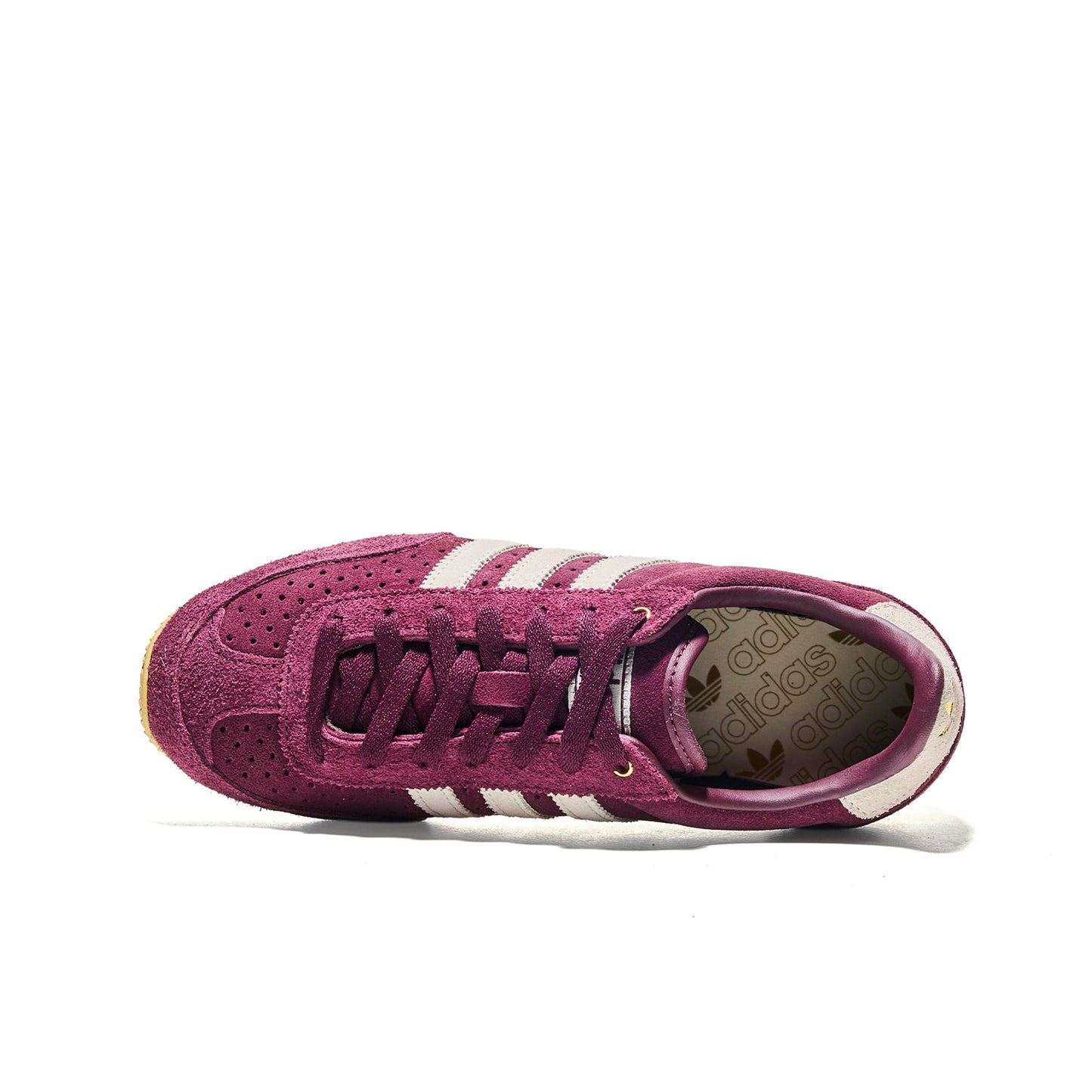 Adidas Originals Japan W Maroon/Cream White/Gold Metallic  - KJ6153