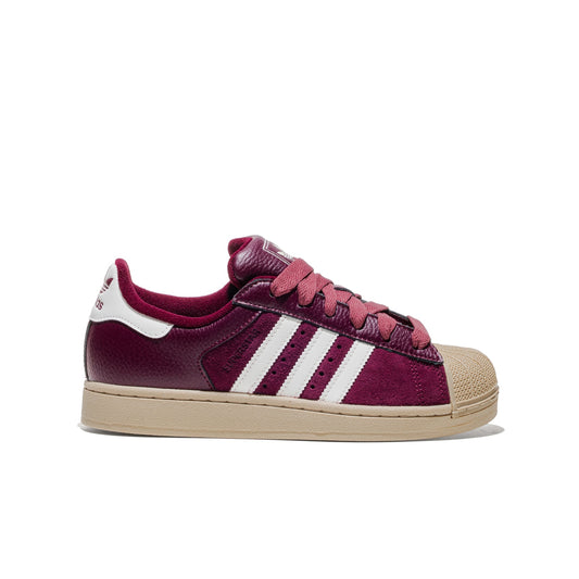 Adidas Originals Superstar II J Maroon/Core White/Khaki  - KJ9847