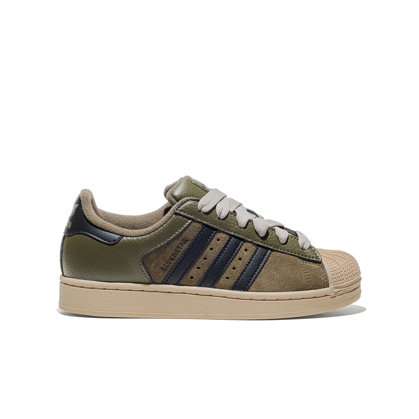 Adidas Originals Superstar II J Olive Strata/Core Black  - KK2102