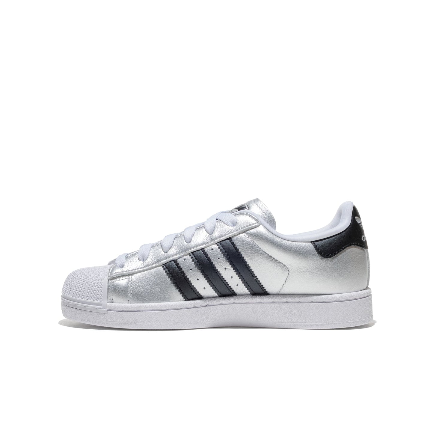 Adidas Originals Superstar II J Silver Metallic/Core Black  - KK2157
