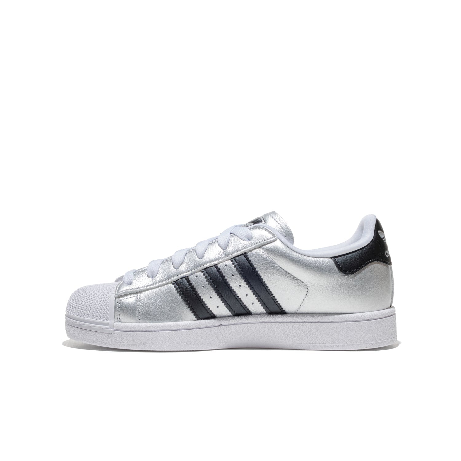 Adidas Originals Superstar II J Silver Metallic/Core Black  - KK2157