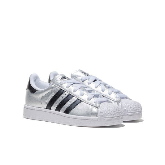 Adidas Originals Superstar II J Silver Metallic/Core Black  - KK2157