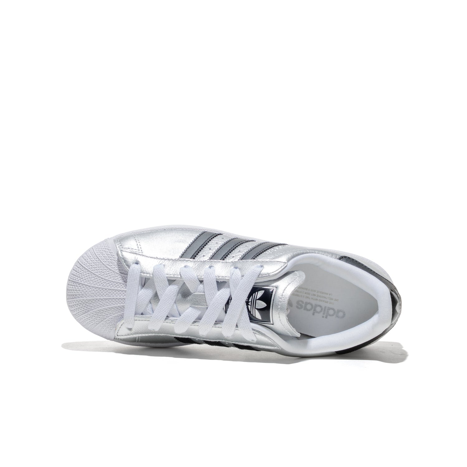 Adidas Originals Superstar II J Silver Metallic/Core Black  - KK2157