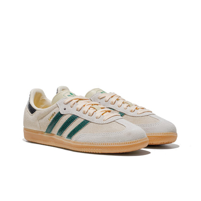 Adidas Originals Samba OG Cream White/Collegiate Green/Beige  - KK2266