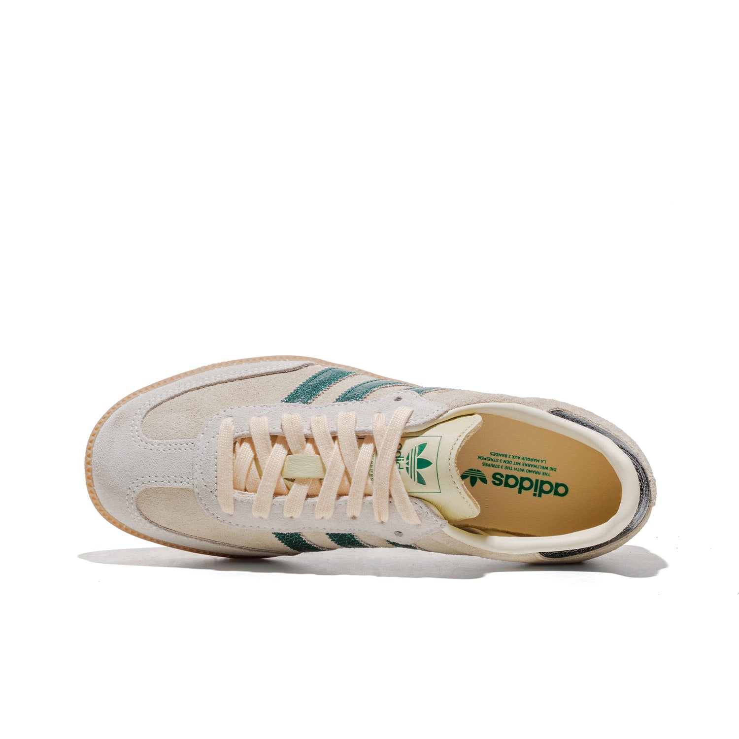 Adidas Originals Samba OG Cream White/Collegiate Green/Beige  - KK2266