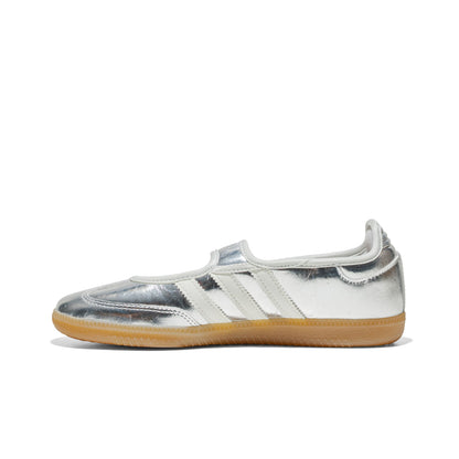 Adidas Originals Samba Jane W Silver Metallic/Off White/Gum  - KK2502