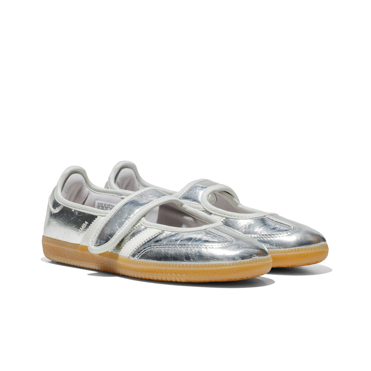 Adidas Originals Samba Jane W Silver Metallic/Off White/Gum  - KK2502