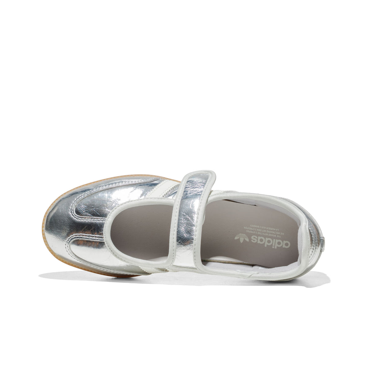Adidas Originals Samba Jane W Silver Metallic/Off White/Gum  - KK2502