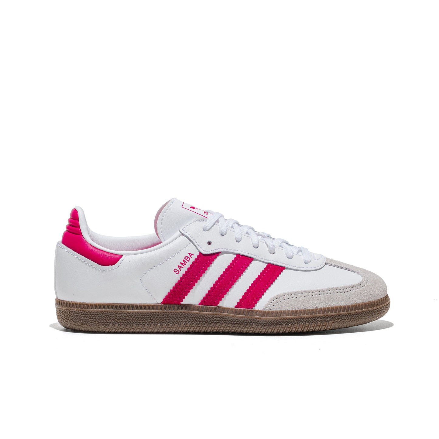 Adidas Originals Samba OG J Ftwr White/Real Magenta/Gum  - KK3556