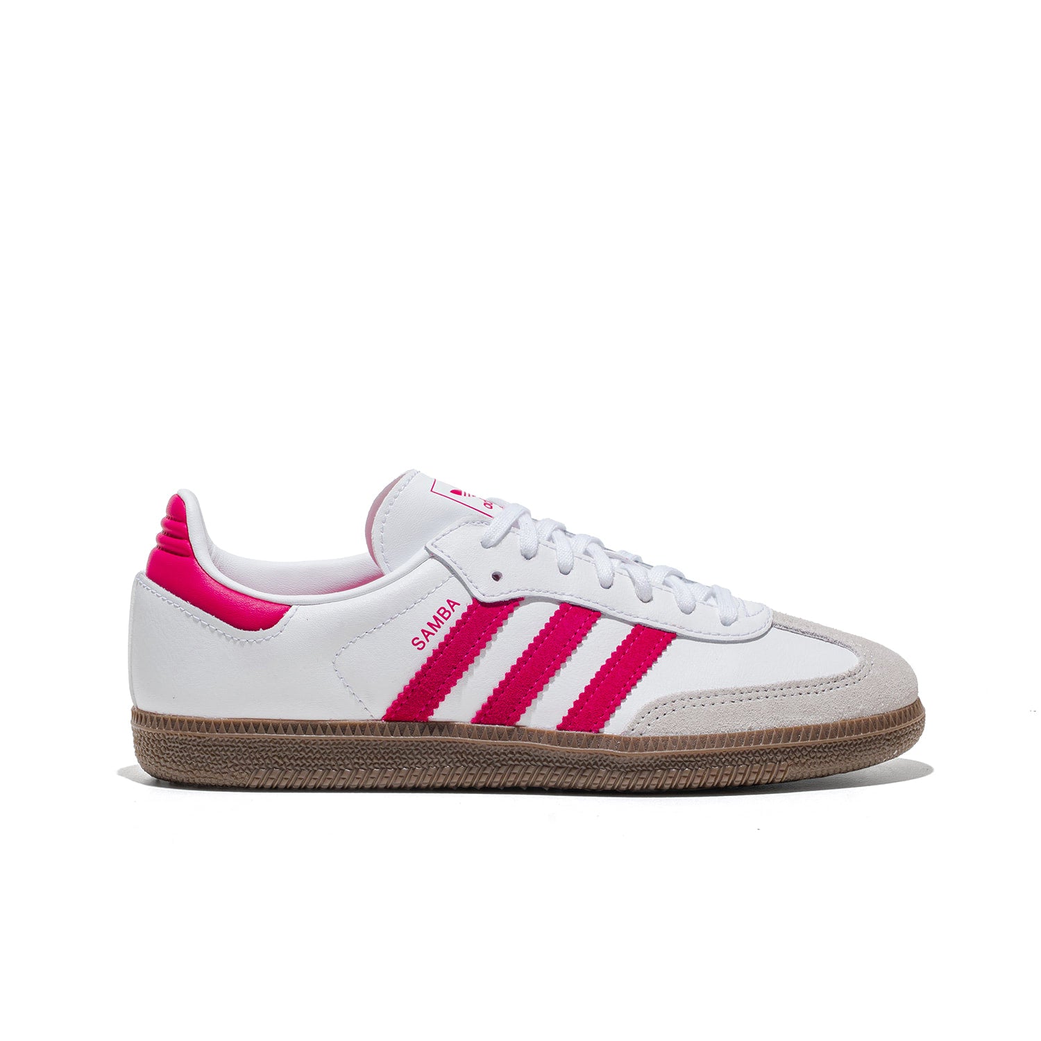 Adidas Originals Samba OG J Ftwr White/Real Magenta/Gum  - KK3556