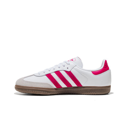 Adidas Originals Samba OG J Ftwr White/Real Magenta/Gum  - KK3556