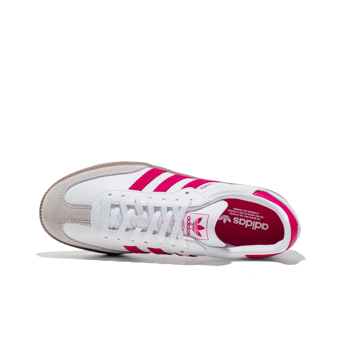 Adidas Originals Samba OG J Ftwr White/Real Magenta/Gum  - KK3556