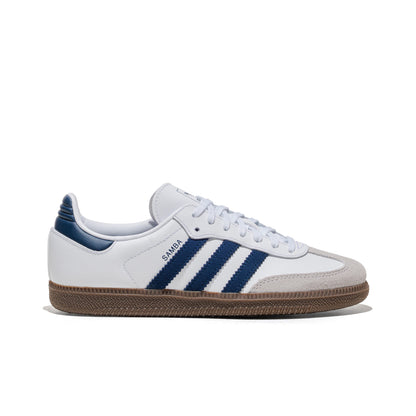 Adidas Originals Samba OG J Ftwr White/Night Indigo/Gum  - KK3557