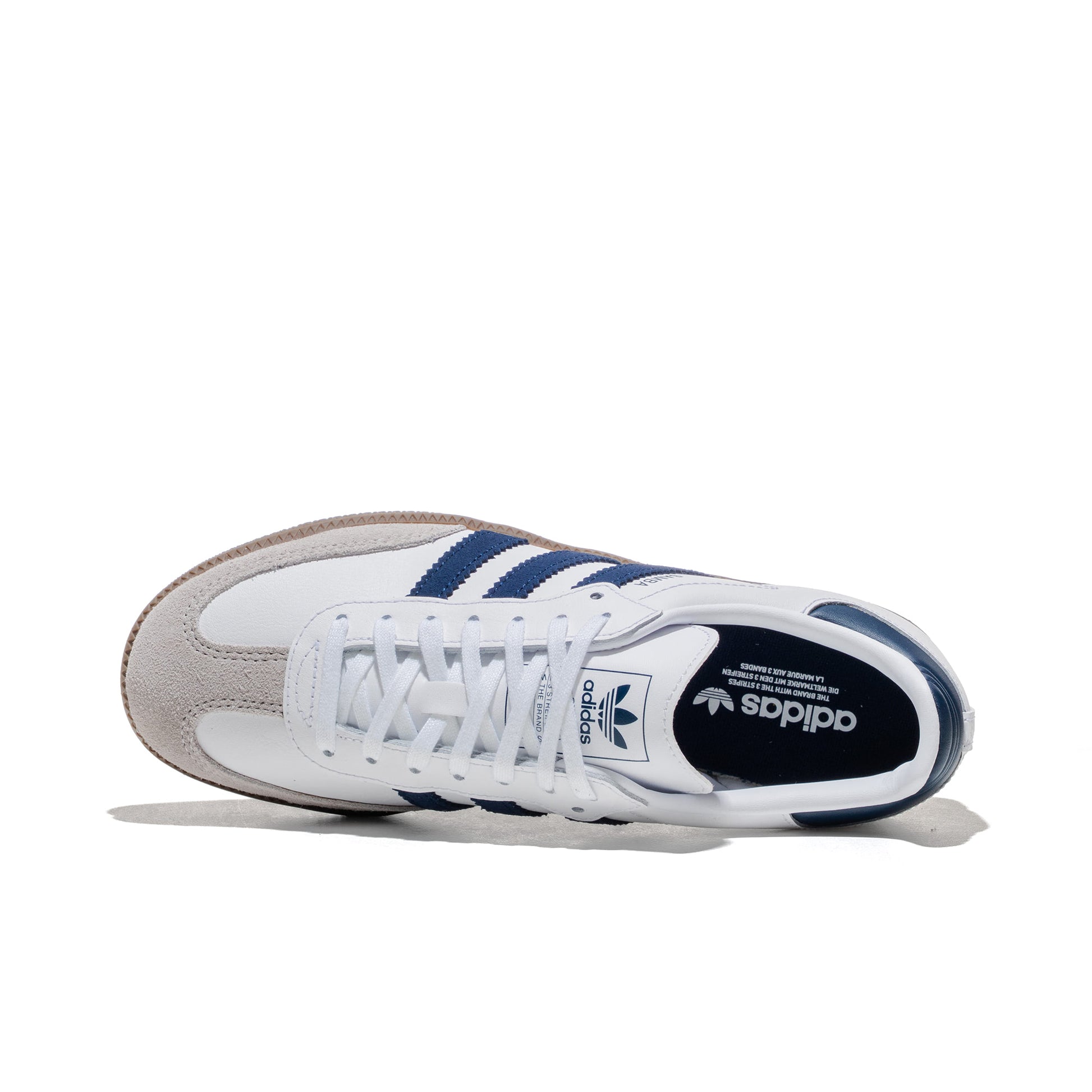 Adidas Originals Samba OG J Ftwr White/Night Indigo/Gum  - KK3557