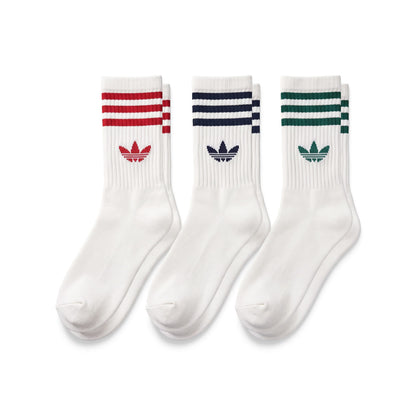 Adidas Originals 3S Crew S 3Pairs Night Indigo/Team Victory  - KQ9033