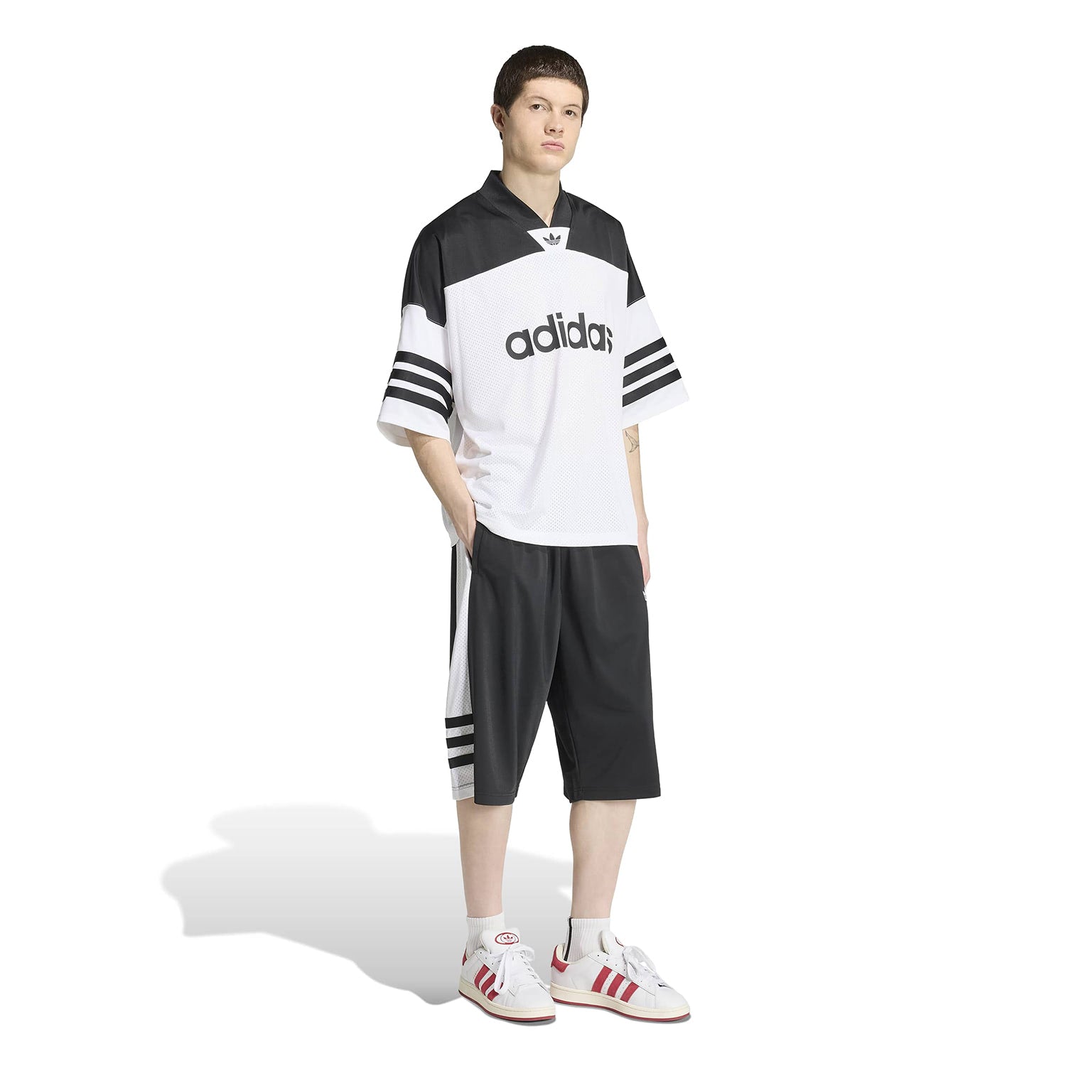 Adidas Originals Jersey White/Black  - KR1403