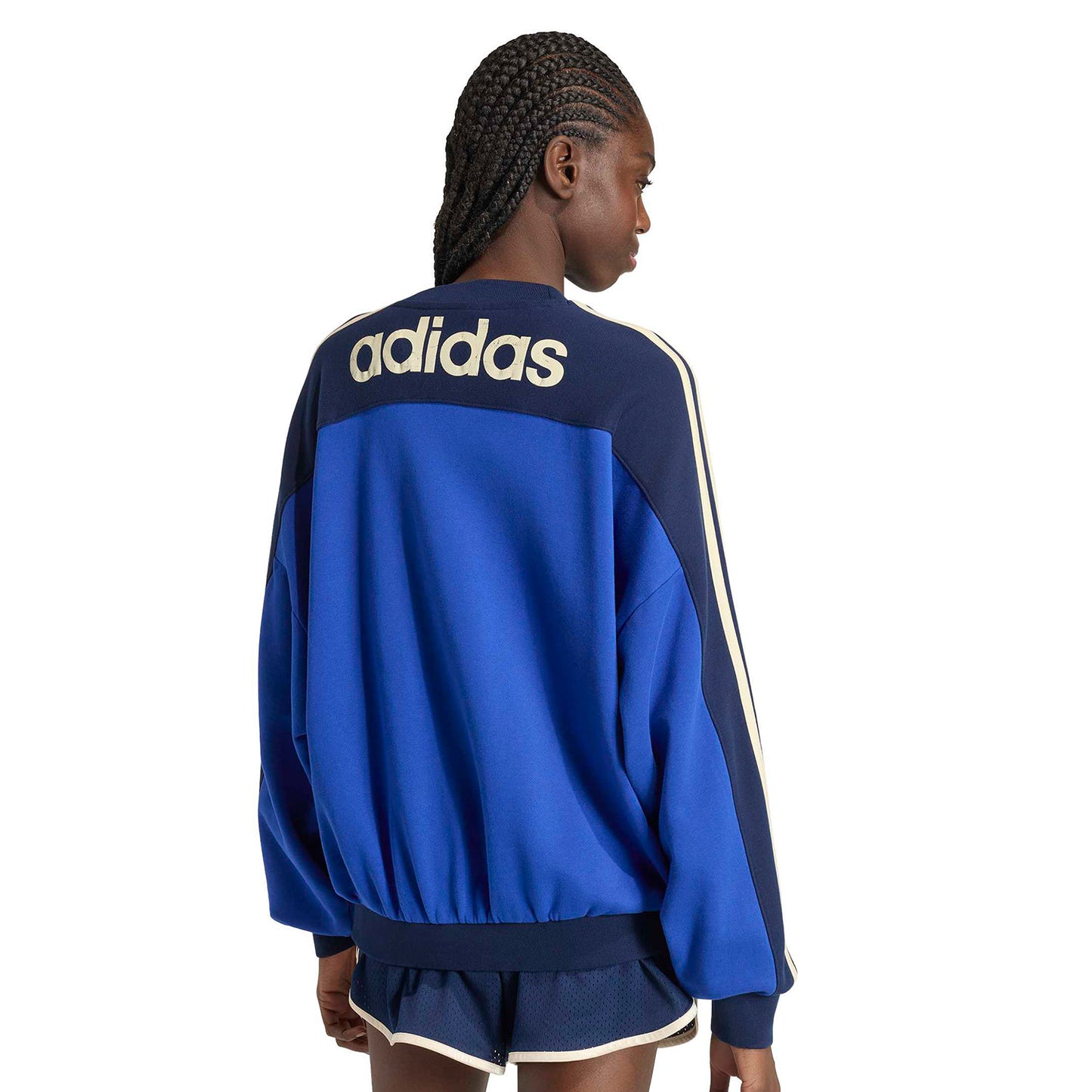 Adidas Originals Graphic Crew Bold Blue/Night Indigo  - KR7014